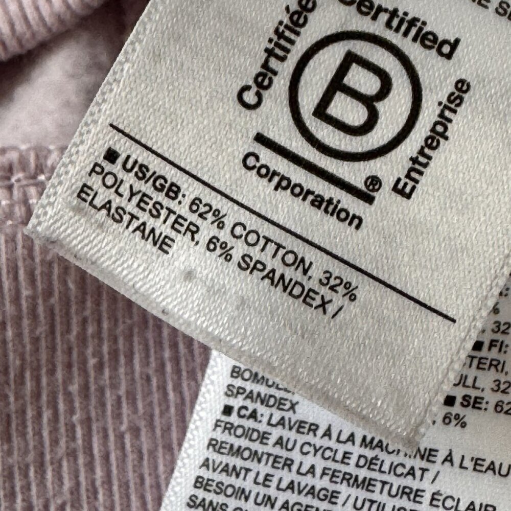 Athleta Girl X Simone Biles “Courage is Your Superpower” Pink Hoodie Size S / 7 - Picture 7 of 8